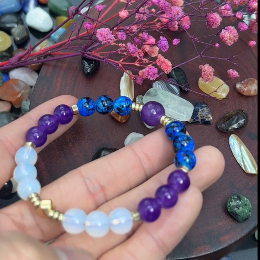 Healing Crystal Bracelet for Good Luck